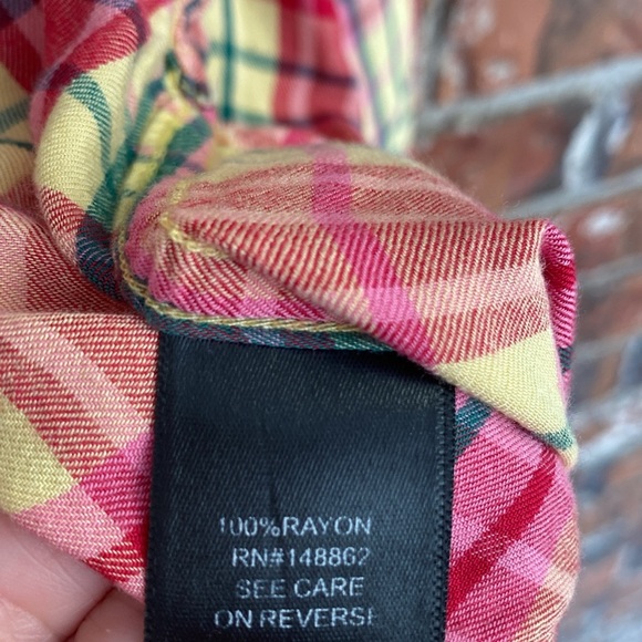 Torrid plaid top - Picture 4 of 5